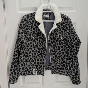 Mickey Mouse Leopard Print Jacket